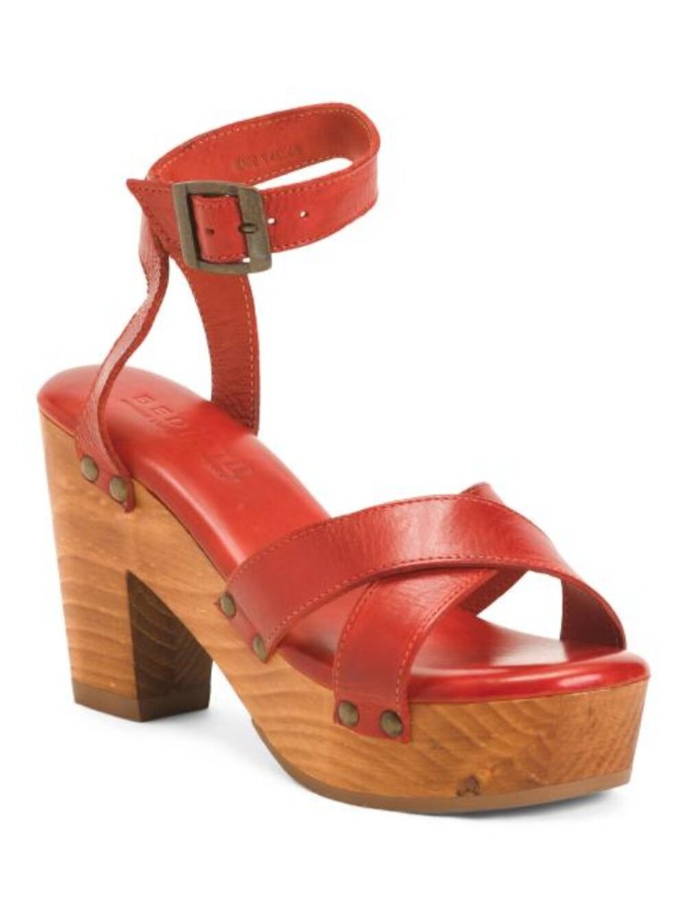 BED/STU Made In Mexico Leather Kalah Heels